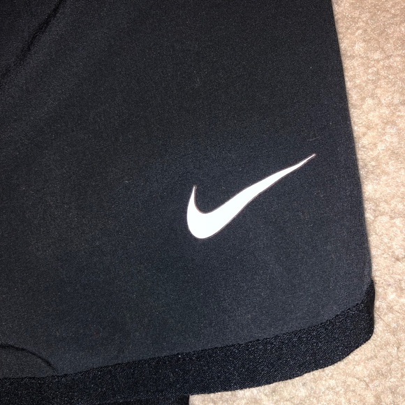 Black Nike shorts with spandex, size S - Picture 2 of 4